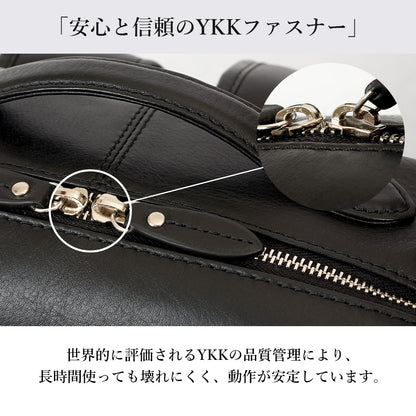薄型本革ビジネスリュック｜J4704