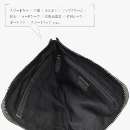 コンパクトクラッチバッグ｜J4713