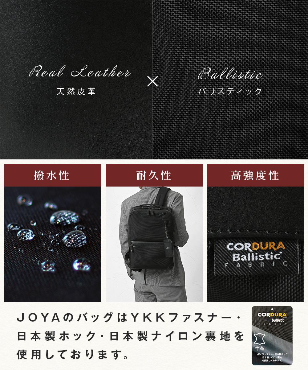 SOLID 3ルームBIZリュック｜JN2210