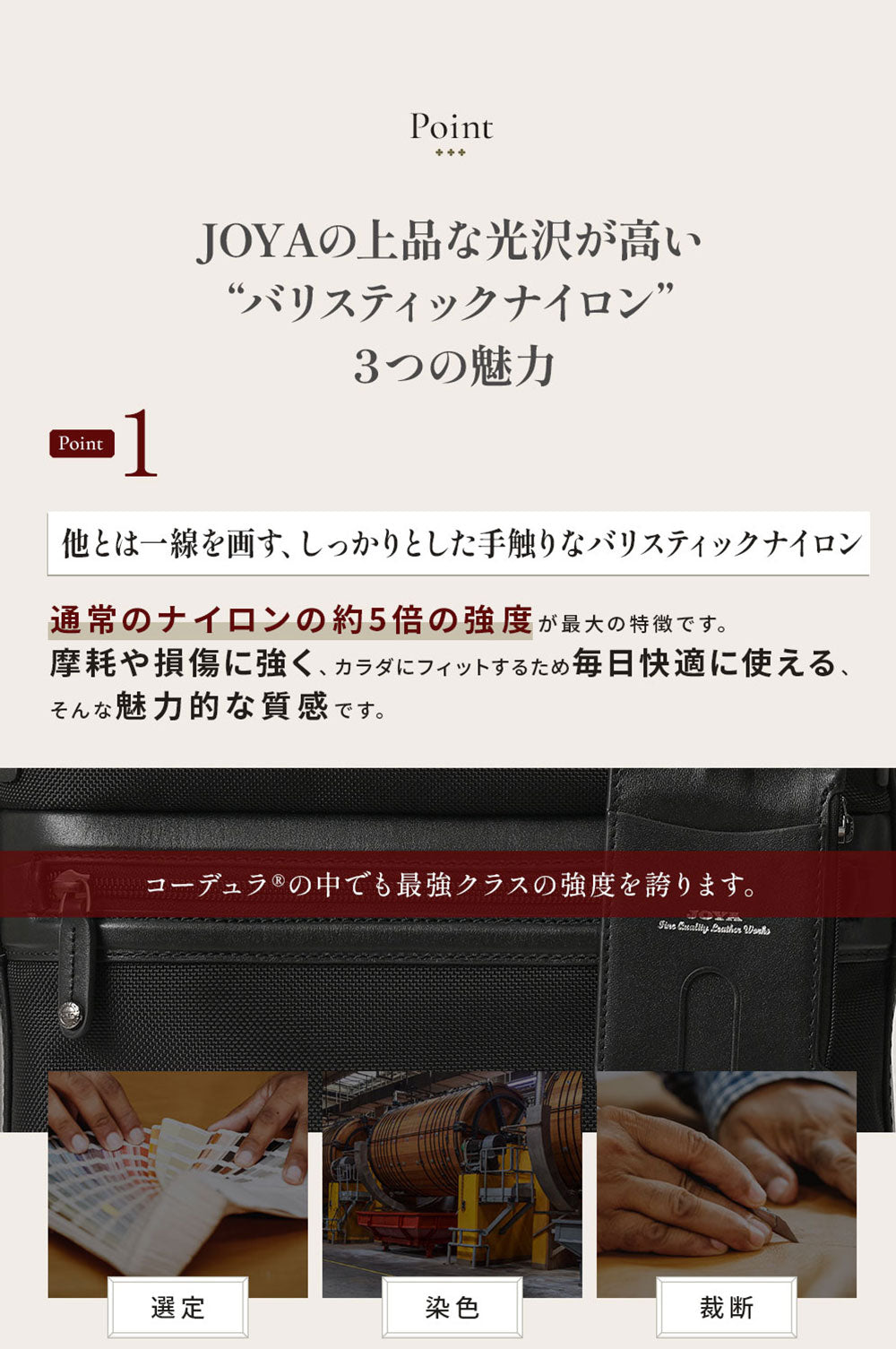 SOLID 3ルームBIZリュック｜JN2210