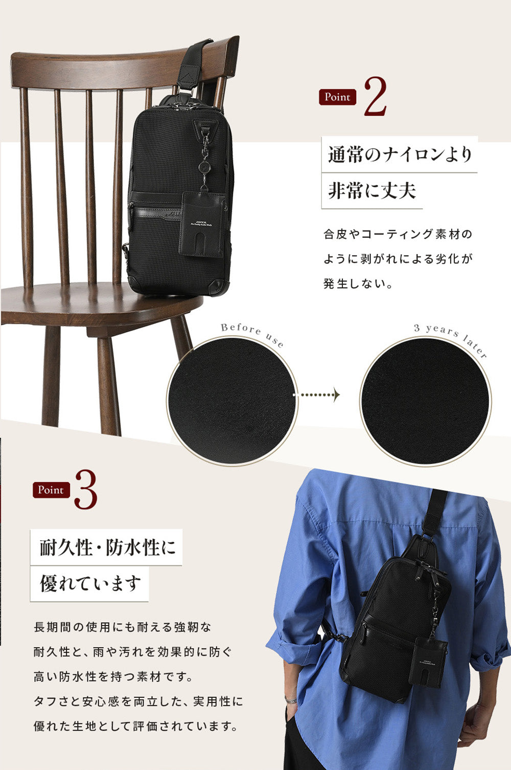 SOLIDスモールスリングパック｜JN2211