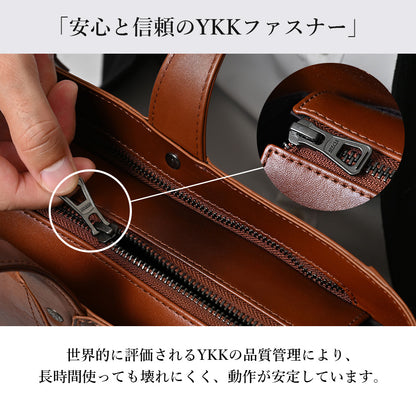 デザイン性と機能性を兼ね備えた10ポケットトート｜SKB-022LN1