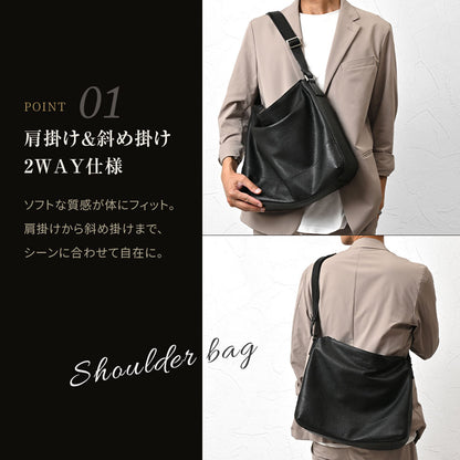 GLOSS シュリンクレザー ショルダー｜SKB-GS07